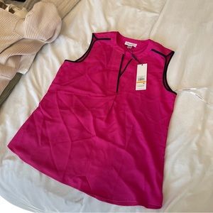 Calvin Klein sleeveless blouse